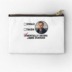 Mentally Dating Jamie Dornan Funny Gift Zipper Pouch