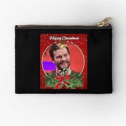 Jamie Dornan Happy Christmas Zipper Pouch
