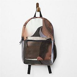 Jamie Dornan art backpack