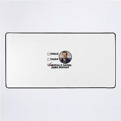 Mentally Dating Jamie Dornan Funny Gift Desk Mat