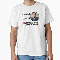 Mentally Dating Jamie Dornan Funny Gift Classic T-Shirt