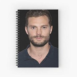 Jamie Dornan Spiral Notebook