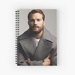 Jamie Dornan Spiral Notebook