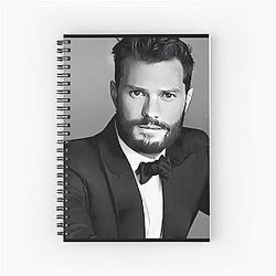 Jamie Dornan Spiral Notebook
