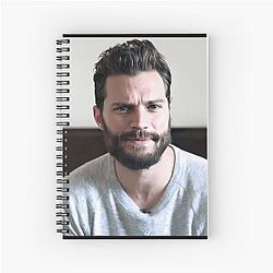 Jamie Dornan Spiral Notebook