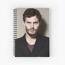 Jamie Dornan Spiral Notebook