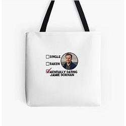 Mentally Dating Jamie Dornan Funny Gift Tote Bag