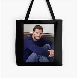 Jamie Dornan All Over Print Tote Bag