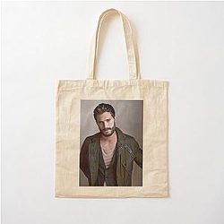Jamie Dornan UK with Art Cotton Tote Bag