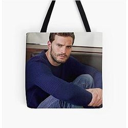 Jamie Dornan All Over Print Tote Bag