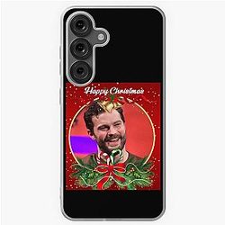 Jamie Dornan happy christmas Samsung Galaxy Soft Case