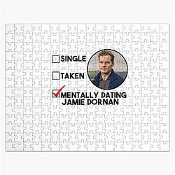 Mentally Dating Jamie Dornan Funny Gift Jigsaw Puzzle