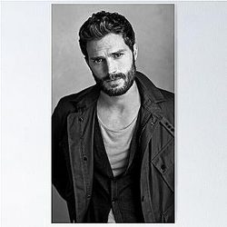 Jamie Dornan Illustration Art Poster
