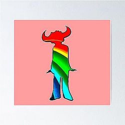 Jamiroquai Rainbow Spectrum Colour Summer Vibe Poster