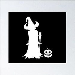 Jamiroquai Halloween Costume White Spooky Vibe Poster