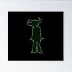 Jamiroquai Silhouette Green Glow Summer Vibe Poster