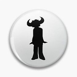 Jamiroquai Silhouette Logo Black Summer Vibe Pin
