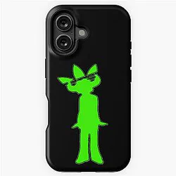 Jamiroquai Leaf Hat Green Summer Vibe iPhone Tough Case