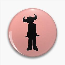 Jamiroquai Silhouette Logo Black Summer Vibe Pin