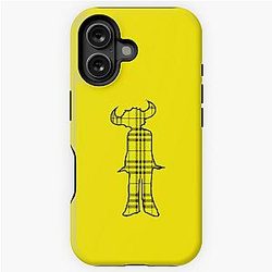 Jamiroquai Tartan Pattern Yellow Summer Vibe iPhone Tough Case