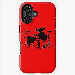 Jamiroquai Drums Red Black Summer Vibe iPhone Tough Case