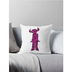 Jamiroquai Pink Leopard Summer Vibe Throw Pillow