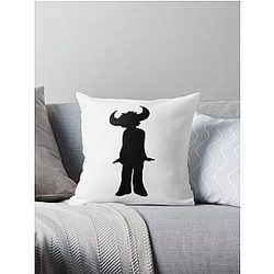 Jamiroquai Silhouette Logo Black Summer Vibe Throw Pillow