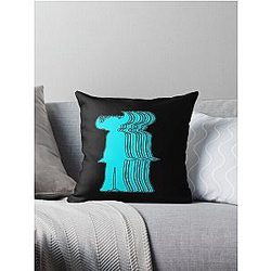 Jamiroquai Visual Insanity Blue Summer Vibe Throw Pillow