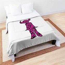 Jamiroquai Pink Leopard Summer Vibe Comforter