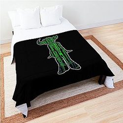 Jamiroquai Matrix Silhouette Summer Vibe Comforter