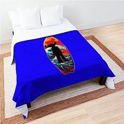 Jamiroquai Wave Surfboard Colour Summer Vibe Comforter