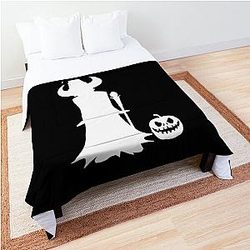 Jamiroquai Halloween Costume White Spooky Vibe Comforter