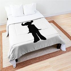 Jamiroquai Silhouette Logo Black Summer Vibe Comforter