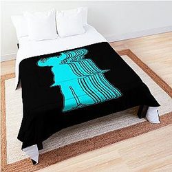 Jamiroquai Visual Insanity Blue Summer Vibe Comforter