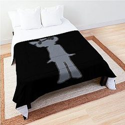 Jamiroquai Leaf Hat Grey Summer Vibe Comforter