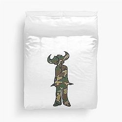 Jamiroquai Camouflage Silhouette Summer Vibe Duvet Cover