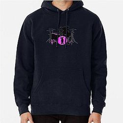 Jamiroquai Drums Pink Black Summer Vibe Pullover Hoodie