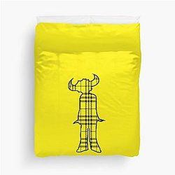 Jamiroquai Tartan Pattern Yellow Summer Vibe Duvet Cover
