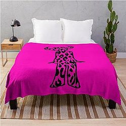 Jamiroquai Pink Leopard Summer Vibe Throw Blanket