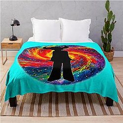 Jamiroquai Space Cowboy Colour Summer Vibe Throw Blanket