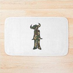 Jamiroquai Camouflage Silhouette Summer Vibe Bath Mat