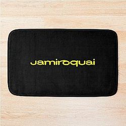 Jamiroquai Word Logo Yellow Summer Vibe Bath Mat