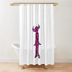 Jamiroquai Pink Leopard Summer Vibe Shower Curtain