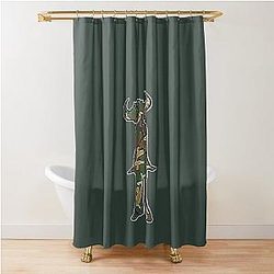 Jamiroquai Camouflage Silhouette Summer Vibe Shower Curtain
