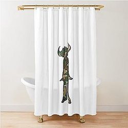 Jamiroquai Camouflage Silhouette Summer Vibe Shower Curtain