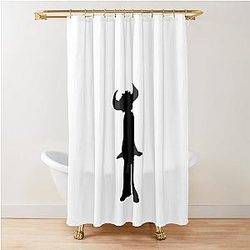 Jamiroquai Silhouette Logo Black Summer Vibe Shower Curtain