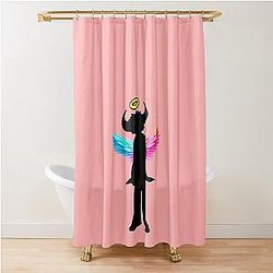 Jamiroquai Angel Wings Rainbow Summer Vibe Shower Curtain