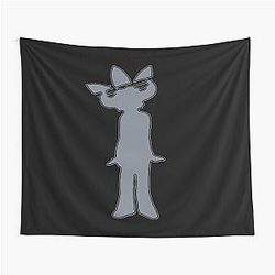 Jamiroquai Leaf Hat Grey Summer Vibe Tapestry