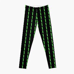Jamiroquai Silhouette Logo Green Summer Vibe Leggings