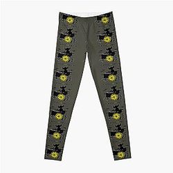 Jamiroquai Playing Lemon Drums Summer Vibe Leggings